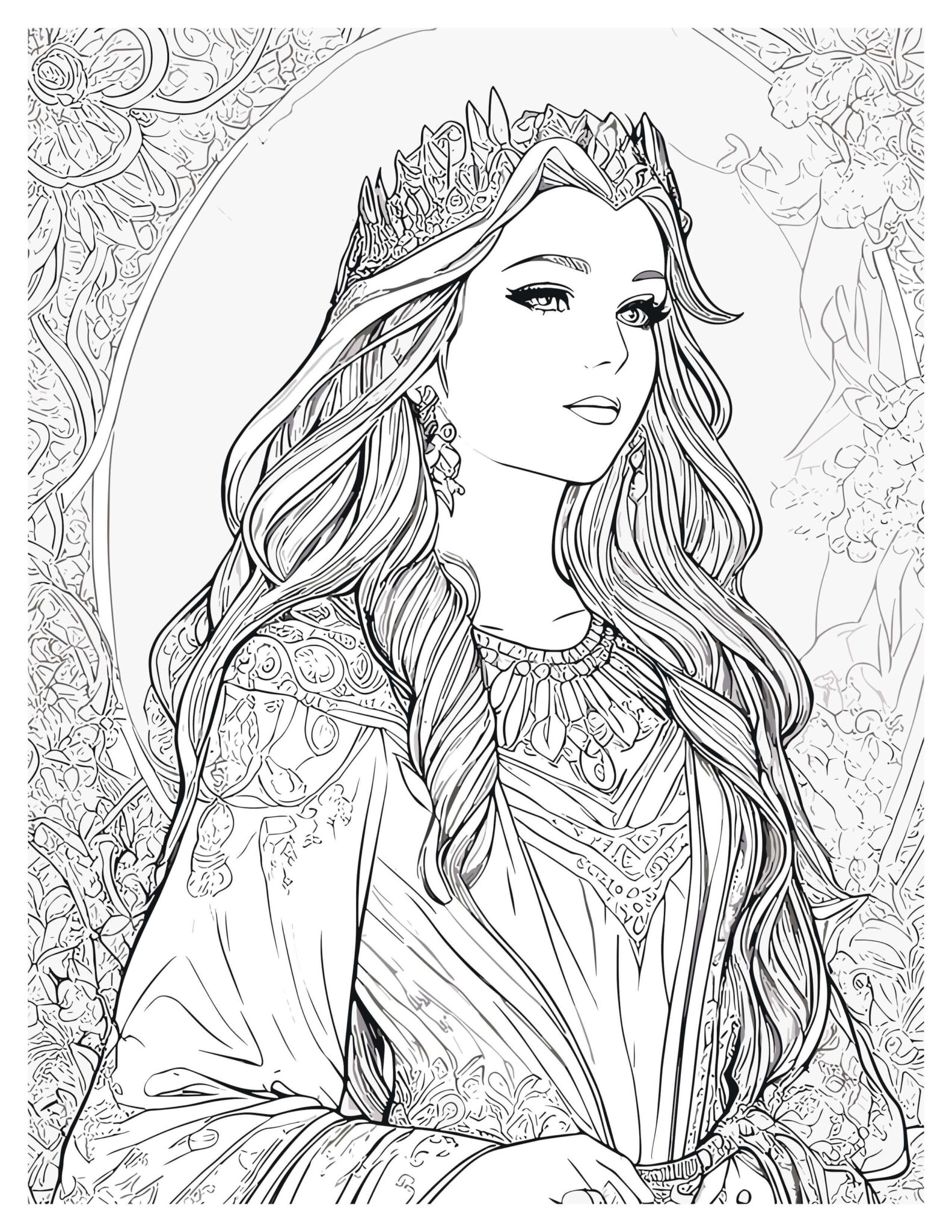Coloring Pages for Girls of All Ages (Girly Fun Awaits)