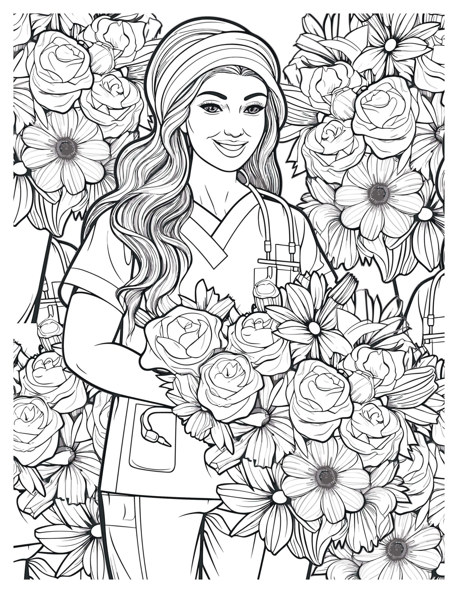 Coloring Pages for Girls of All Ages (Girly Fun Awaits)