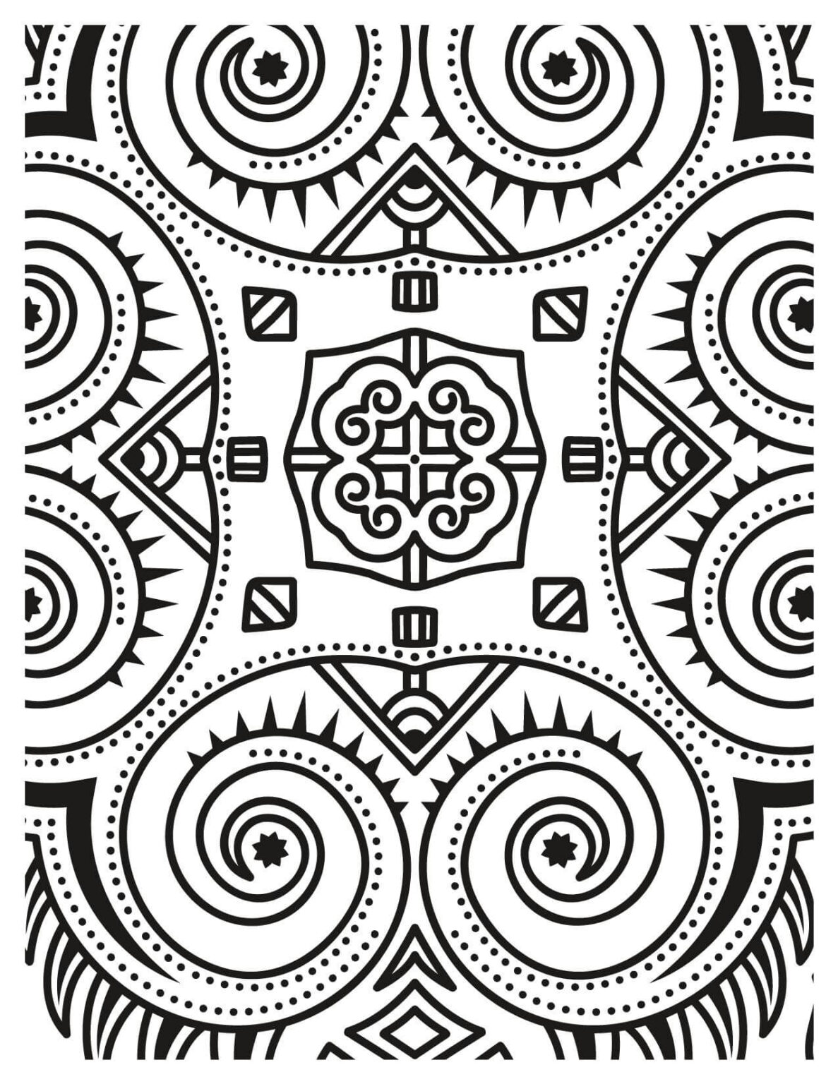 Celtic Coloring Pages for All Ages (Educational and Artistic)