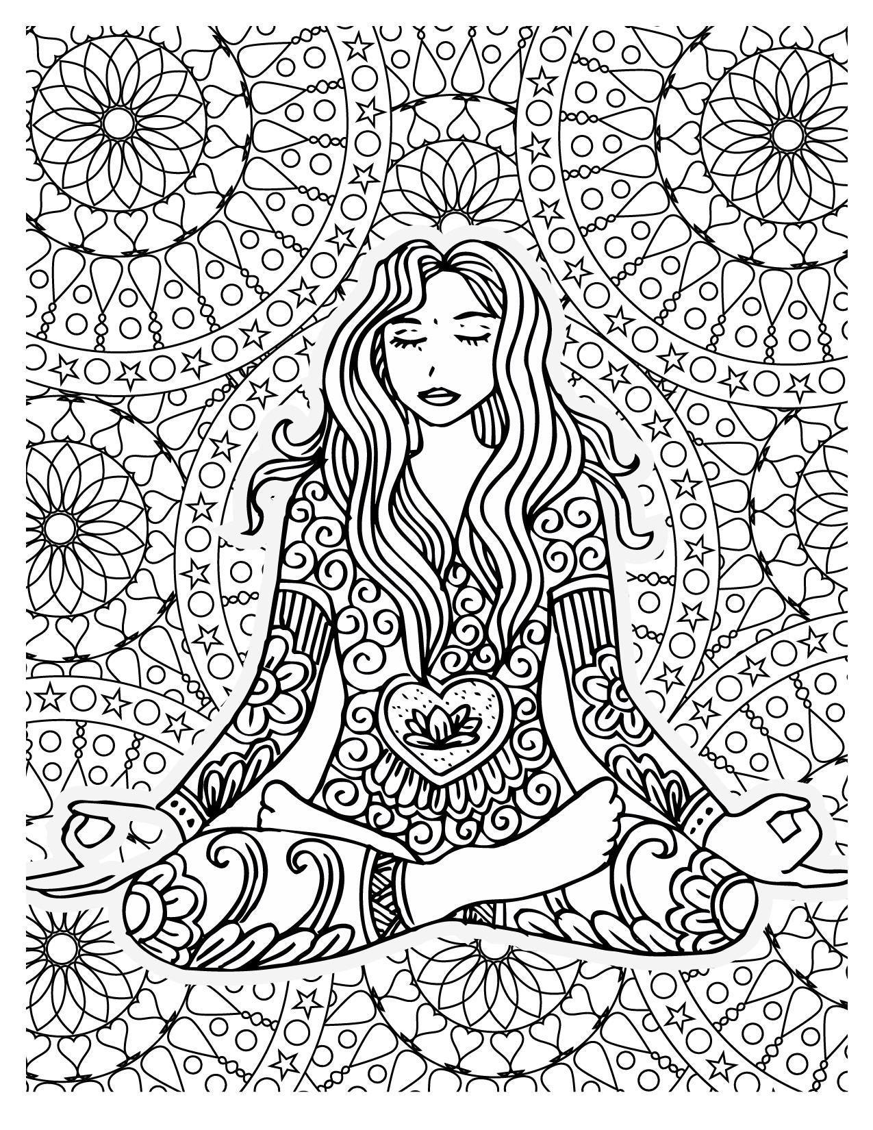 Harmonious Balance Coloring Pages: Relaxing Pages Collection