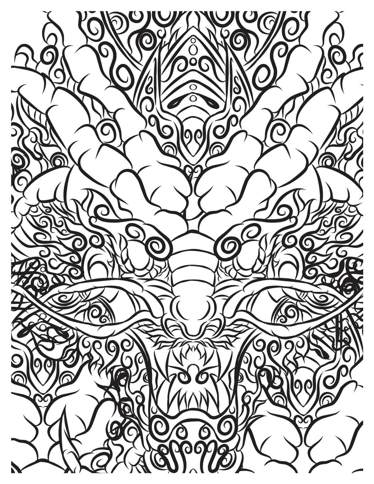 Dragon Coloring Pages | Mythical Adventures Await
