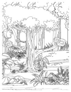 Enchanted Forest Coloring Pages: Creative Designs for All Ages