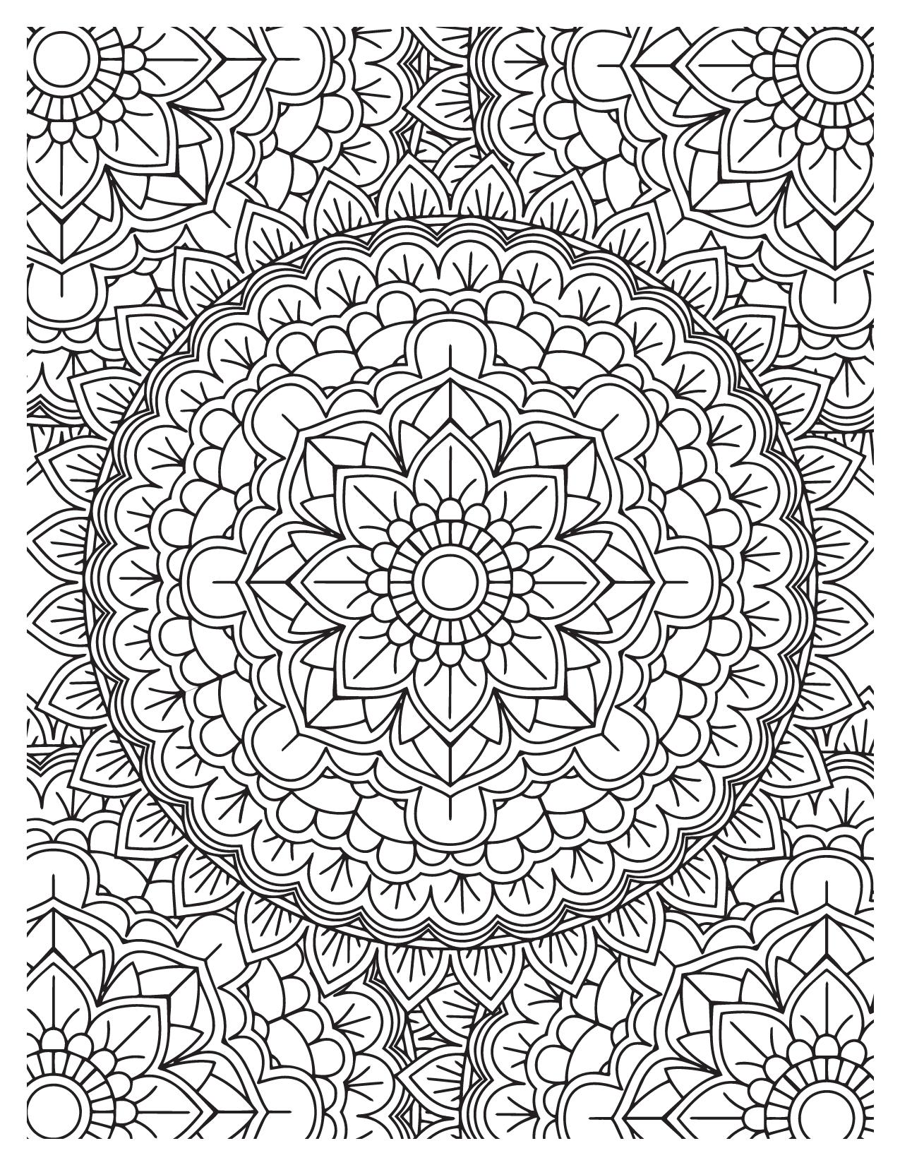 Mandala Madness: Free Coloring Pages