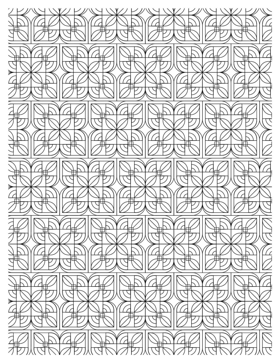 Geometric Pattern Coloring Pages | Unleash Your Creativity!