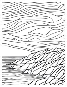 Ocean Coloring Page: Dive into Underwater Creativity
