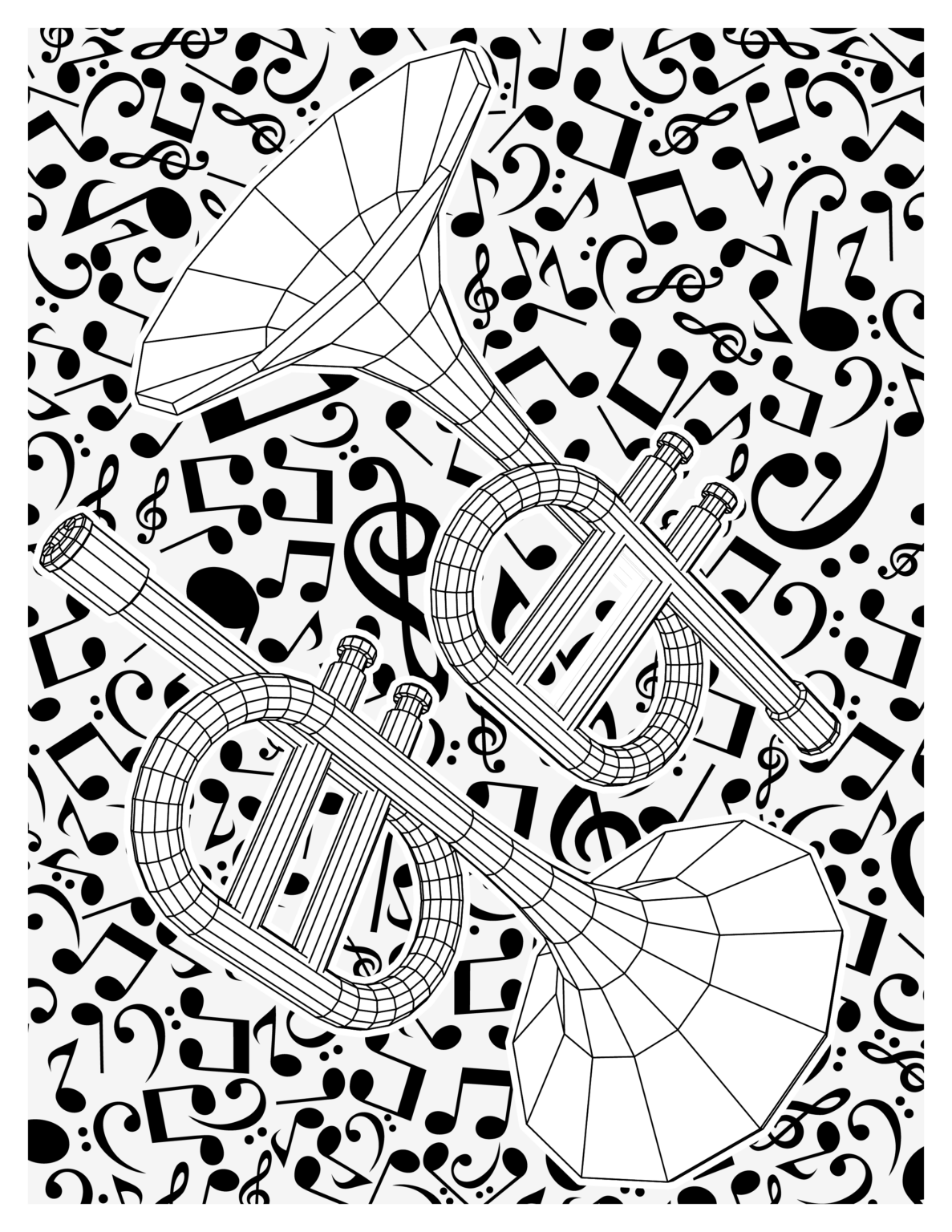 Color By Musical Instruments Musical Instrument Coloring Pages | Engaging Activities