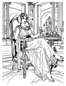 Victorian Coloring Pages | Printable For Kids And Adults