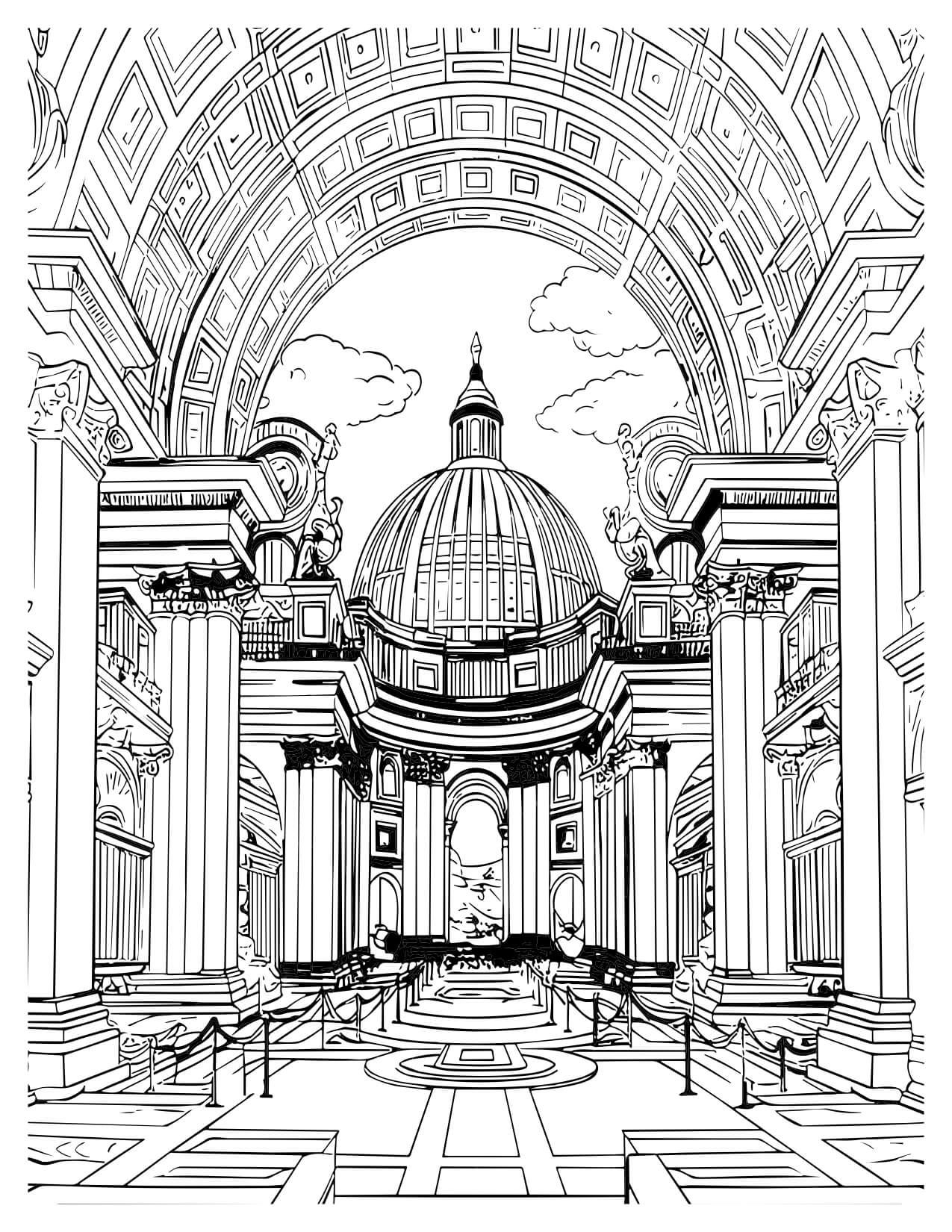 Victorian Coloring Pages | Printable For Kids And Adults