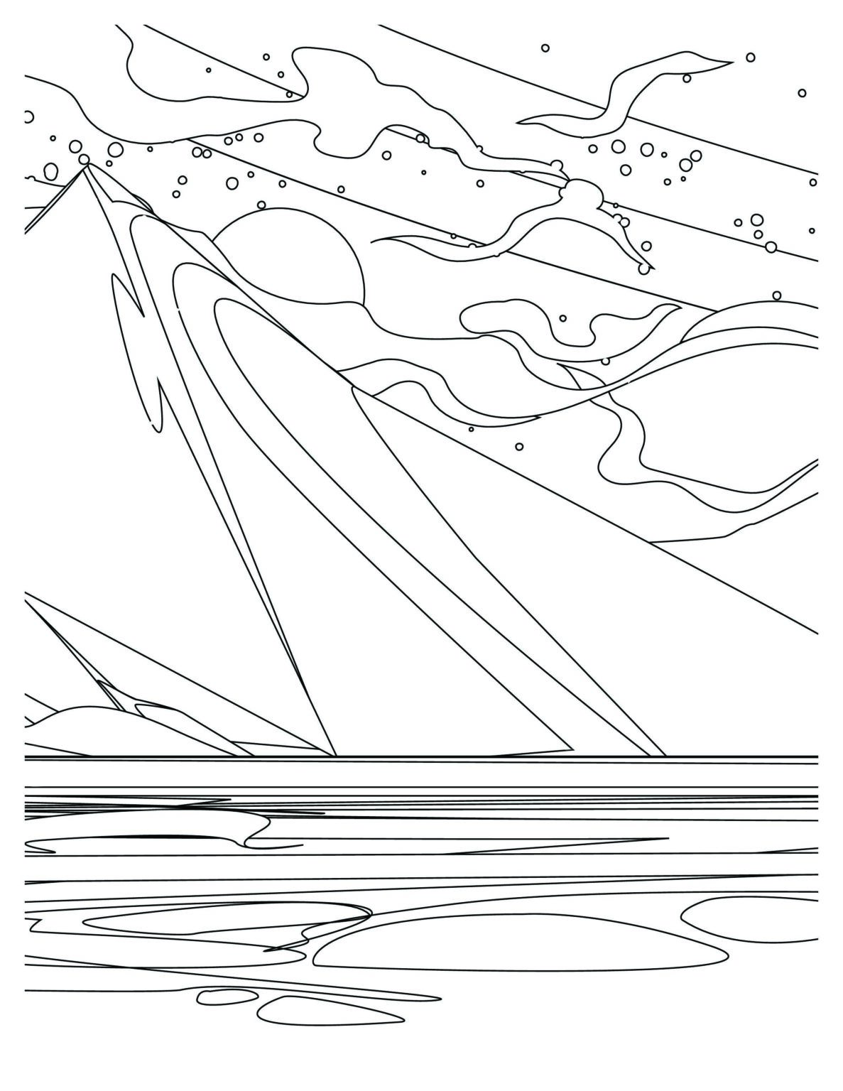 "Aurora Borealis Coloring Pages | Explore Nature's Beauty"