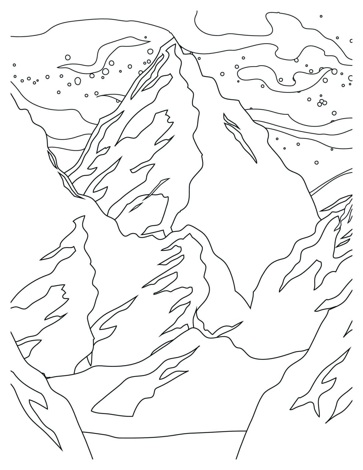 "Aurora Borealis Coloring Pages | Explore Nature's Beauty"