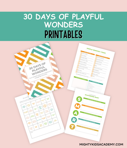 Sensory Activities Printables