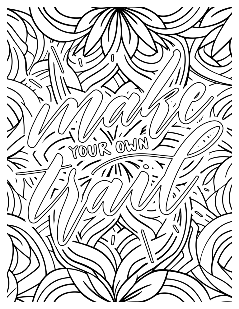 Nature Quote Coloring Pages: Creative Inspirations Await