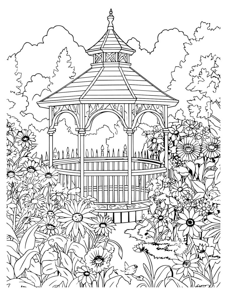 Botanical Wonders Coloring Pages | Discover Nature's Beauty