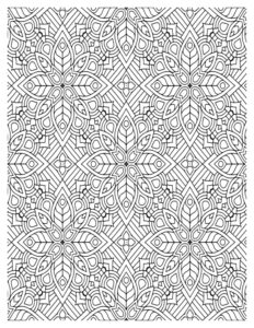 Intricate Design Coloring Pages: Explore Creative Patterns