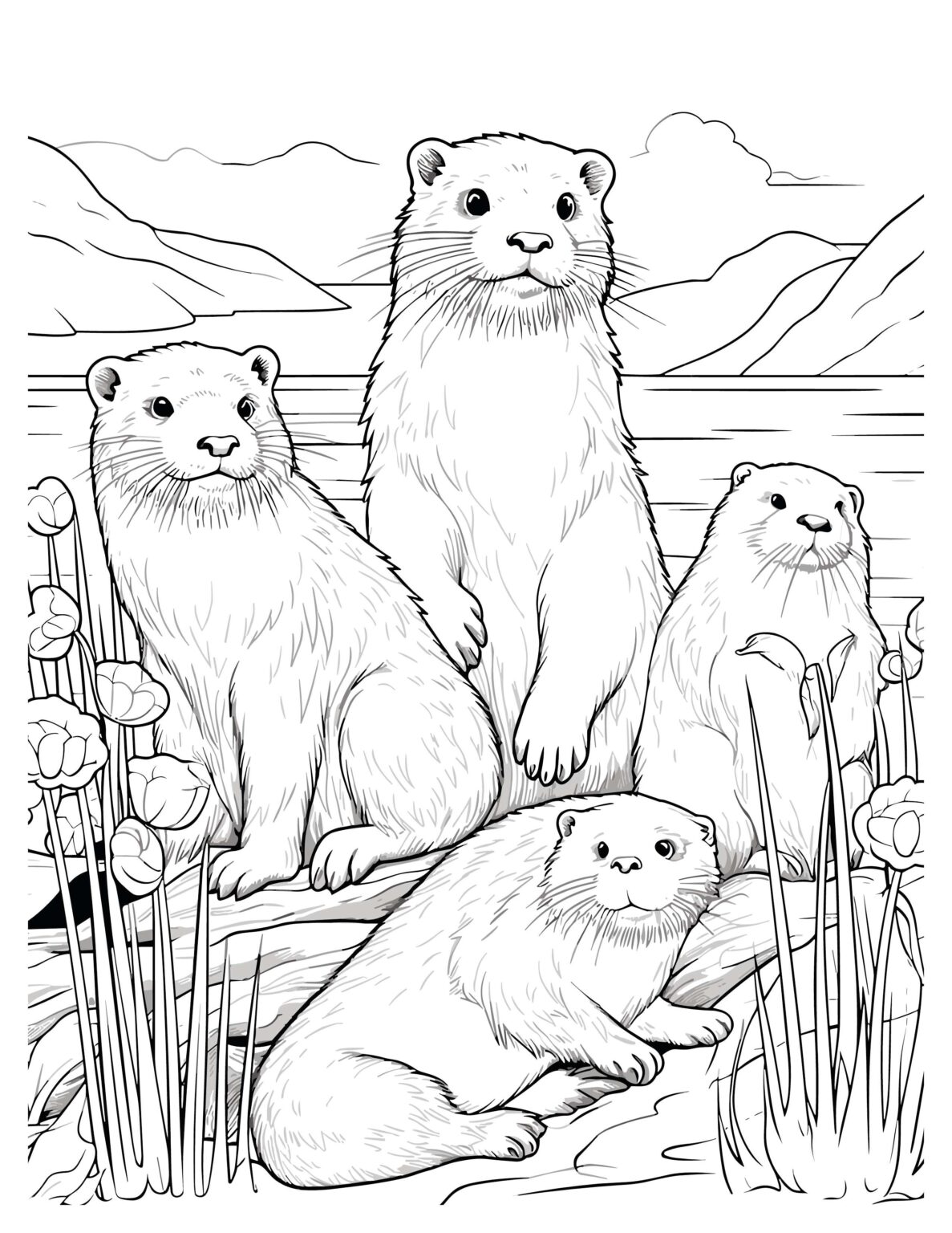 Animal Friends Coloring Pages | Fun Designs To Color