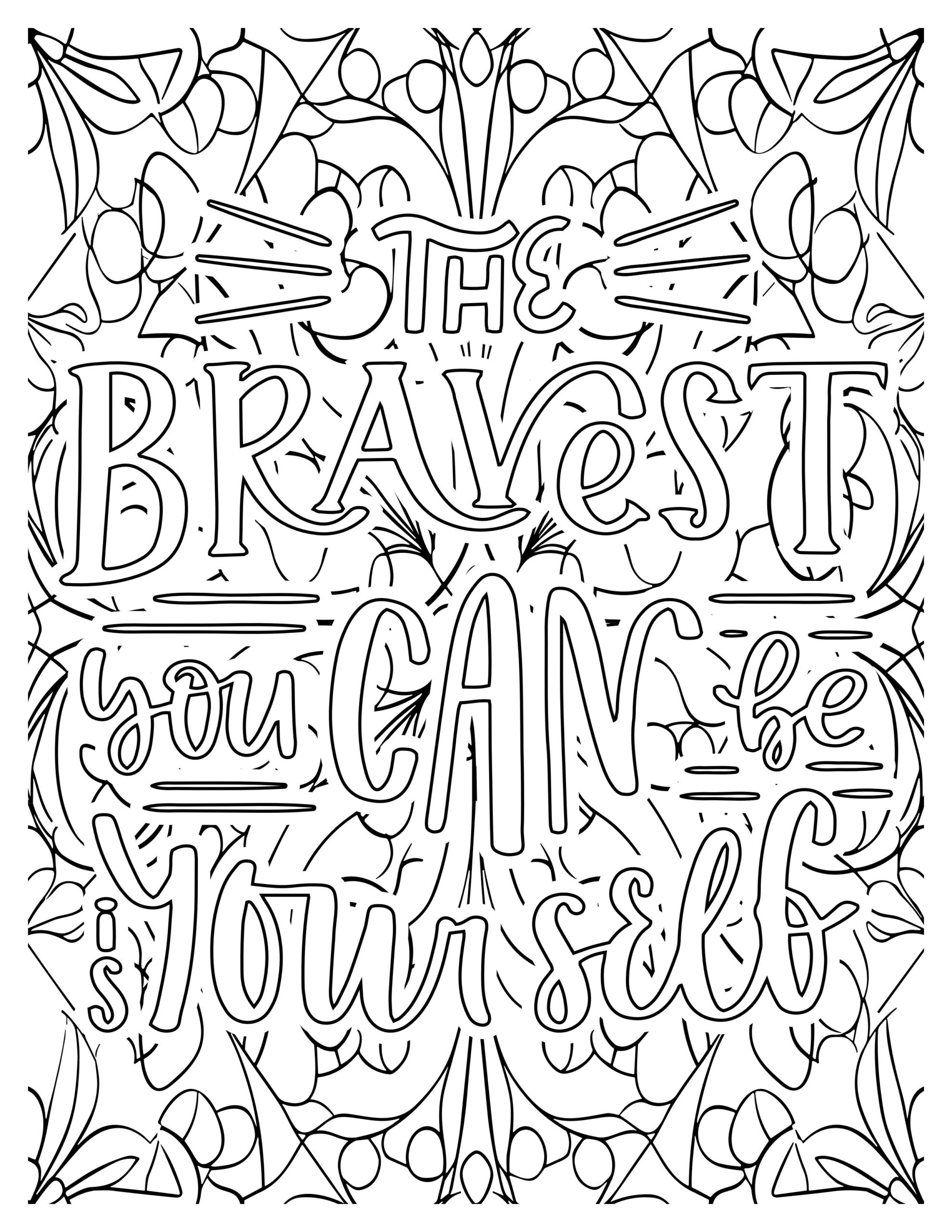 Inspirational Bible Verse Coloring Pages: Encouraging Designs