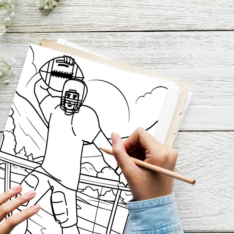 Football Coloring Pages: Fun And Creative Activity