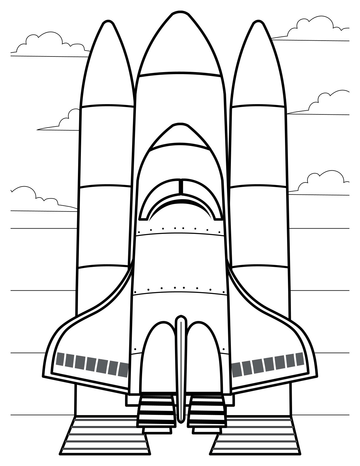 Spacecraft Coloring Pages Fun and Educational Designs for Kids