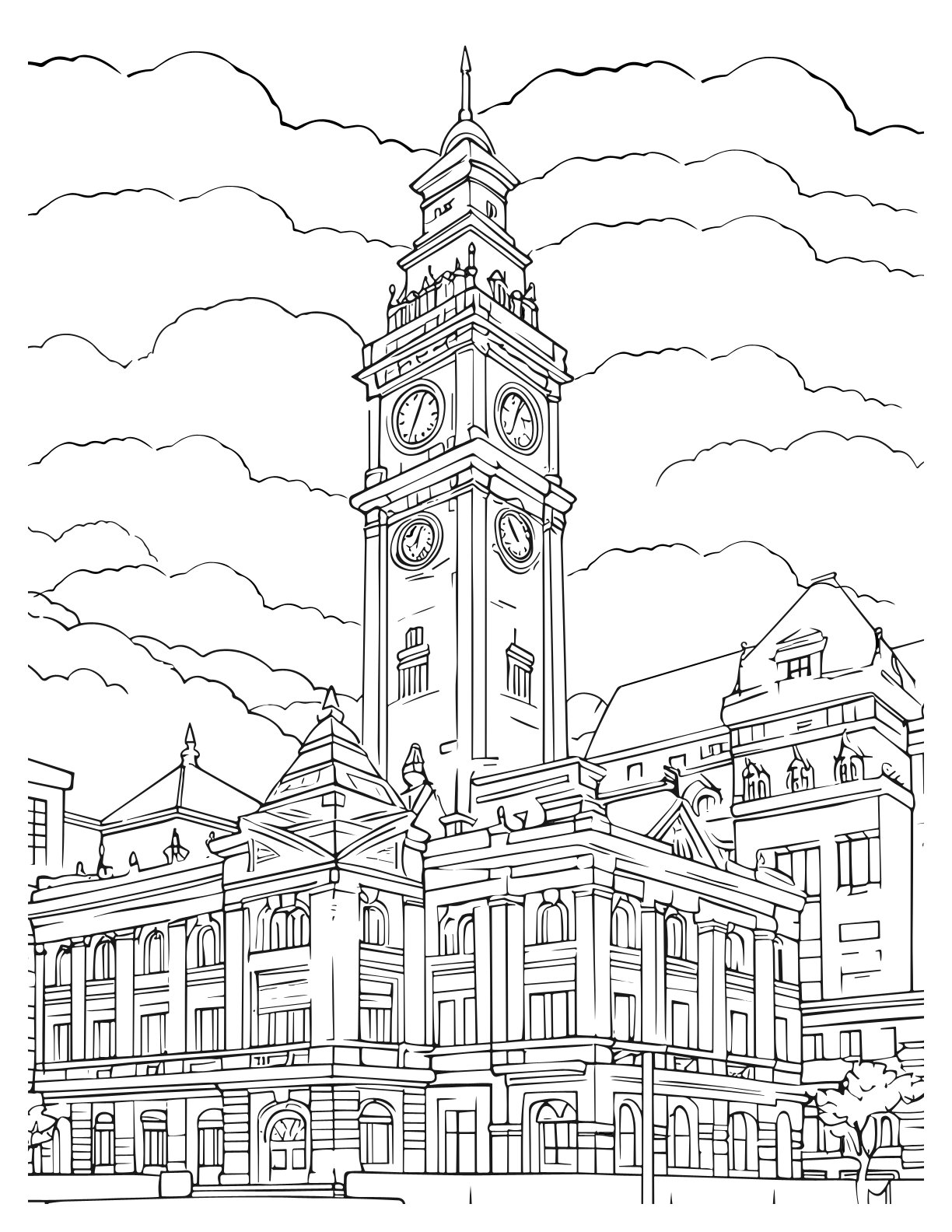 Travel Coloring Pages for Kids: Fun & Creative Adventures