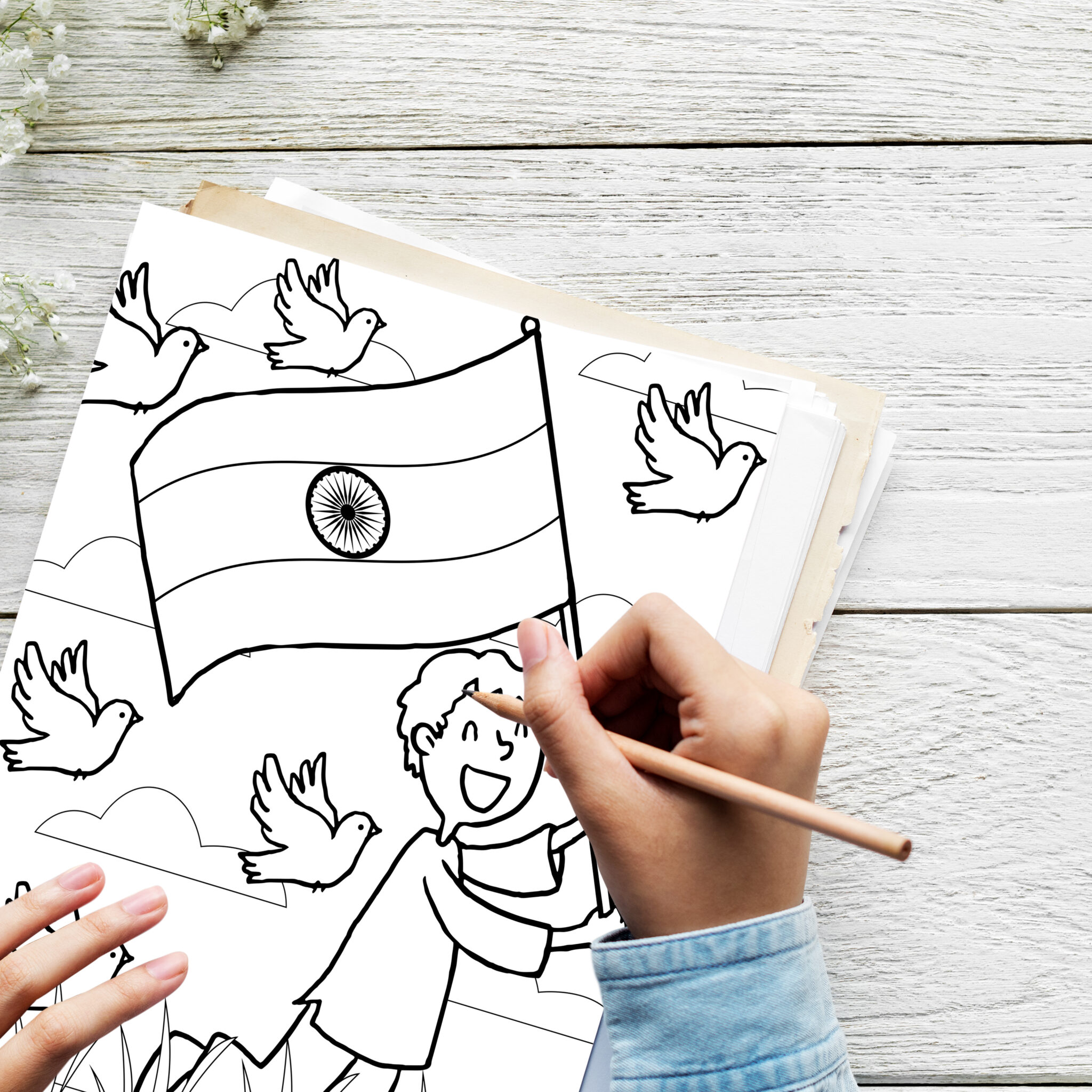 World Flags Coloring Pages for Kids and Adults